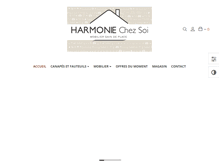 Tablet Screenshot of harmoniechezsoi.com